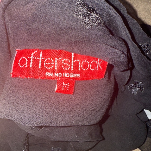 Vintage y2k silk bell sleeve Stevie Nicks - Picture 6 of 7